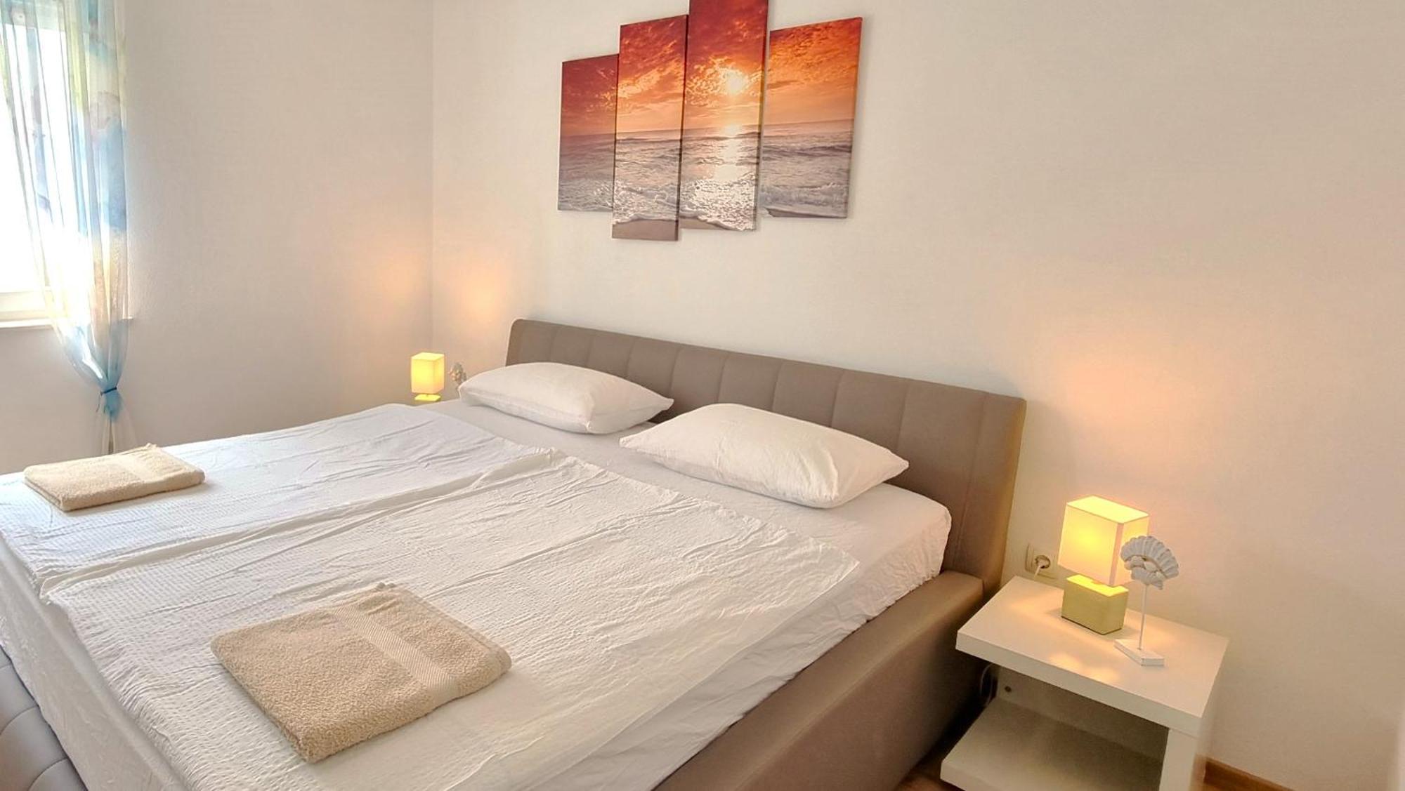 Apartments Le Mare - Pool, Sandstrand, Meerblick, W-Lan, Grill Privlaka (Zadar) Exterior foto